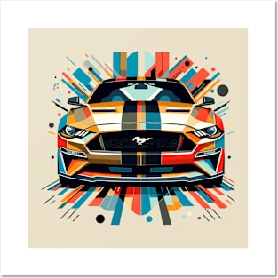 Ford Mustang Posters and Art